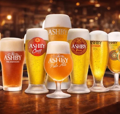 Variedade de cervejas artesanais